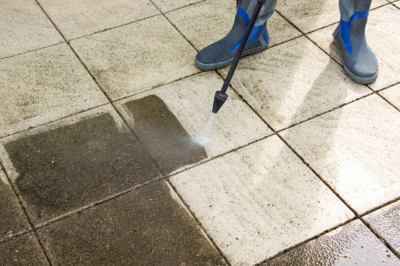 Concrete Patio Washing