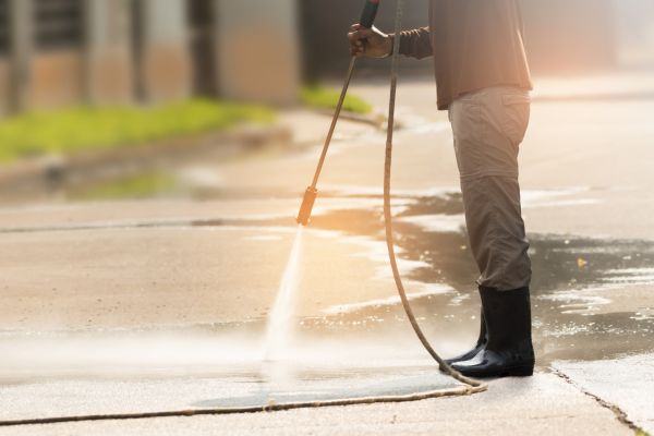 Residential Concrete Cleaning in Barrington
