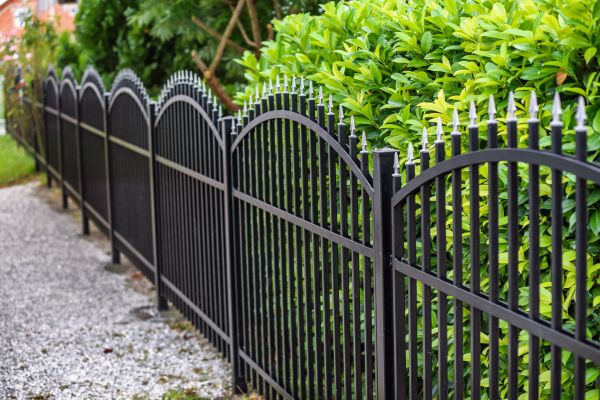 Iron Fence Pressure Washing in Barrington