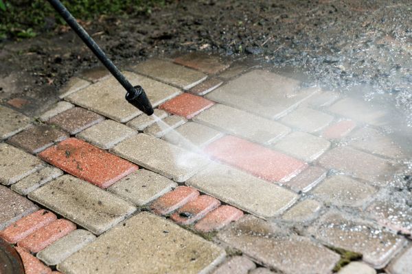 Paver Patio Cleaning in Barrington