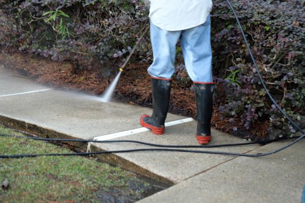 Walkway Pressure Washing in Barrington