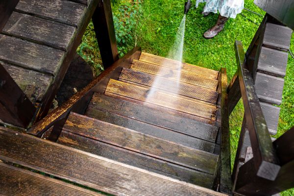 Wood Power Washing in Barrington